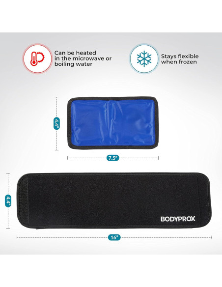 Compresa Terapéutica Caliente y Fría BODYPROX 11.2x19.1cm