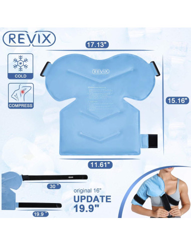 Paquete de Hielo para Hombro REVIX REX164 Gel Reutilizable