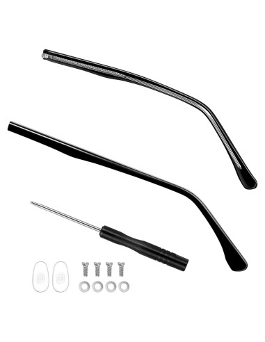 Kit de Reemplazo de Brazos de Gafas Metal BESPORTBLE - Universal