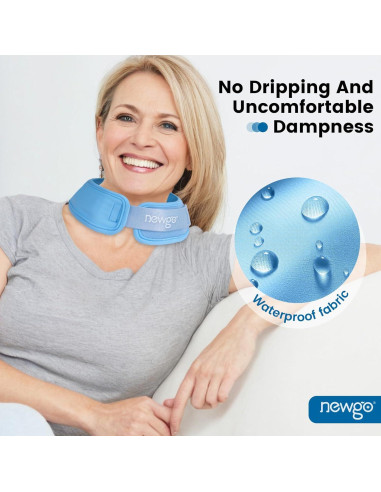 Enfriador de Cuello NEWGO Azul - Terapia Fría Reutilizable