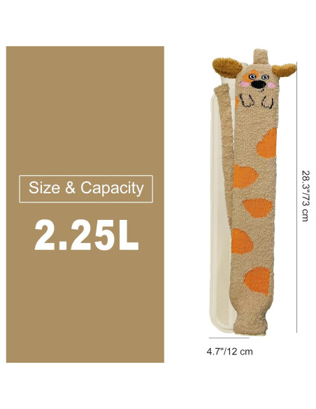 Botella de Agua Caliente BIPGF 2.25L con Funda Suave