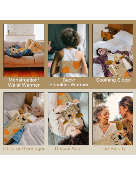 Botella de Agua Caliente BIPGF 2.25L con Funda Suave