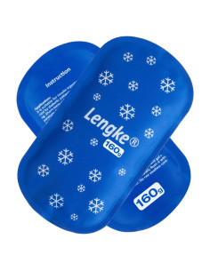 Paquete de Hielo Reutilizable LENGKE 2 Pcs 160g para Insulina