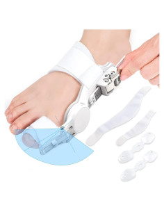 Corrector de Juanetes Ortopédico Kutain Ajustable Blanco