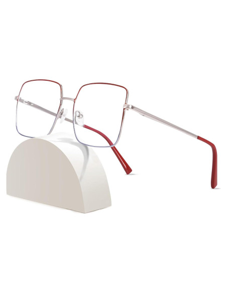 Gafas de luz azul grandes ROWCHIC para mujer, ojo de gato, UV400 Gafas de luz azul grandes ROWCHIC para mujer, ojo de gato, UV400