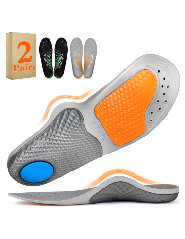 Plantillas Ortopédicas PAGWS para Botas de Trabajo 2 Pares L