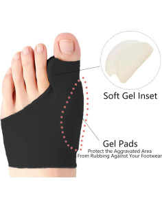 Corrector de Juanetes Hzyxgs para Alivio de Hallux Valgus 2