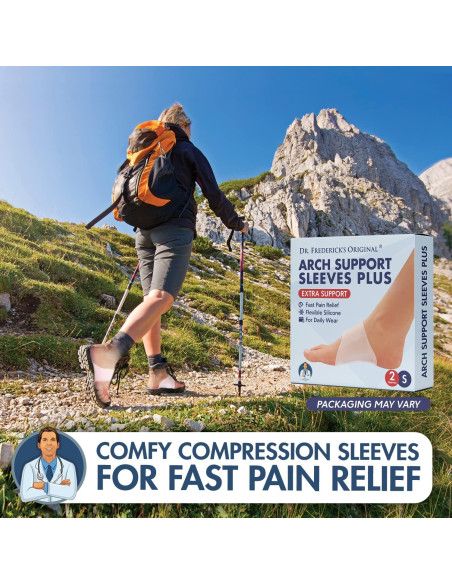 Mangas de Soporte para Arcos Dr. Frederick - Grande/XL - 2 Piezas