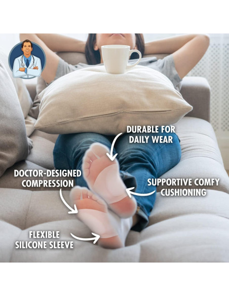 Mangas de Soporte para Arcos Dr. Frederick - Grande/XL - 2 Piezas