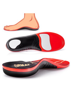 Plantillas Ortopédicas EIRMAT para Fascitis Plantar - Soporte Alto