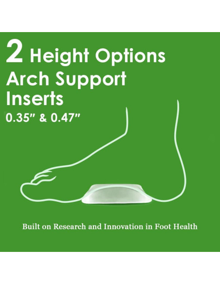 Plantillas de Soporte Arqueado Beautulip Gel Alto Transparente Plantillas de Soporte Arqueado Beautulip Gel Alto Transparente