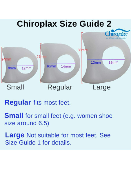 Separadores de Dedos Chiroplax Gel Alivio Juanetes 6 Pzas