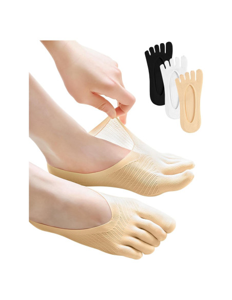 6 Pares de Calcetines para Alivio de Juanetes Samaya Home