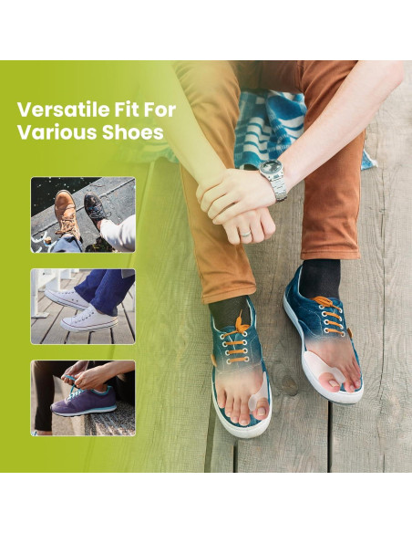 Protector de Almohadilla para Juanetes Bukihome - 8 Piezas Gel