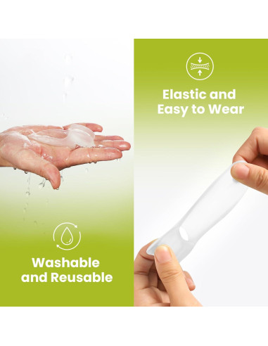 Protector de Almohadilla para Juanetes Bukihome - 8 Piezas Gel