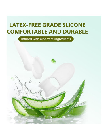 Protector de Almohadilla para Juanetes Bukihome - 8 Piezas Gel