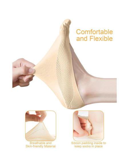 6 Pares de Calcetines para Alivio de Juanetes Samaya Home