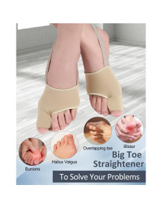 Corrector de Juanetes BLATOWN 2 Pcs Gel Transpirable S 2