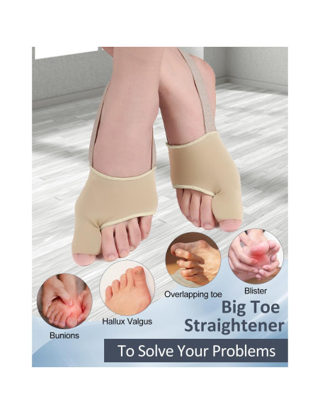 Corrector de Juanetes BLATOWN 2 Pcs Gel Transpirable S