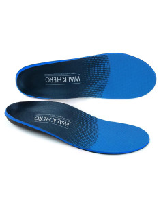 Plantillas Ortopédicas WALKHERO para Fasciitis Plantar - Azul
