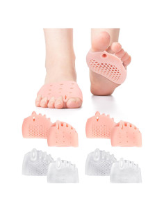 Separadores de Dedos de Silicona Snqqmtt para Juanetes y Dolor