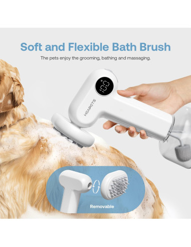 Dispensador Eléctrico de Champú HEAPETS para Perros