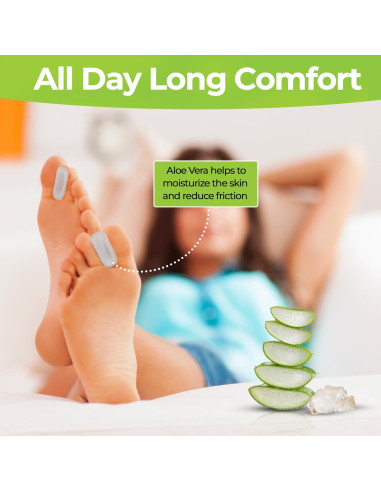 Separadores de Dedos de Gel Certly - Paquete de 12 Transparentes