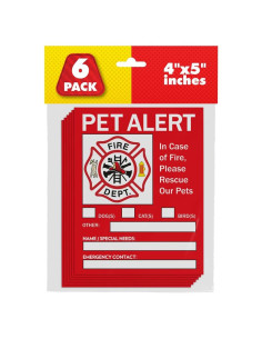 Etiqueta de Seguridad para Mascotas Pixelverse 12.7x10.16cm