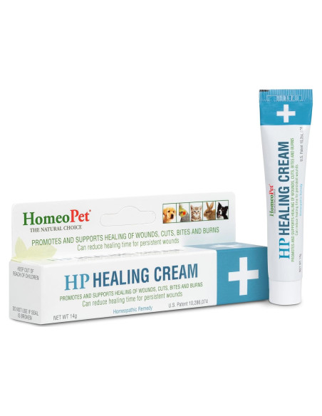 Crema Sanadora HomeoPet HP para Heridas en Mascotas 14g