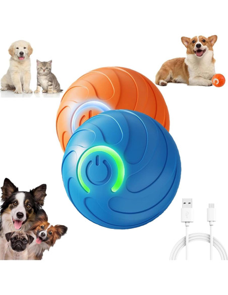 Pelota Saltarina Inteligente para Perros AUTRETY 2Pack