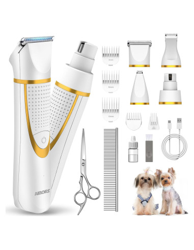 Kit de Aseo 4 en 1 AIBORS para Perros Pequeños IPX7