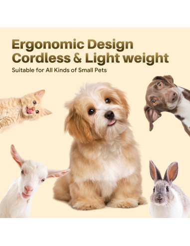 Kit de Aseo 4 en 1 AIBORS para Perros Pequeños IPX7