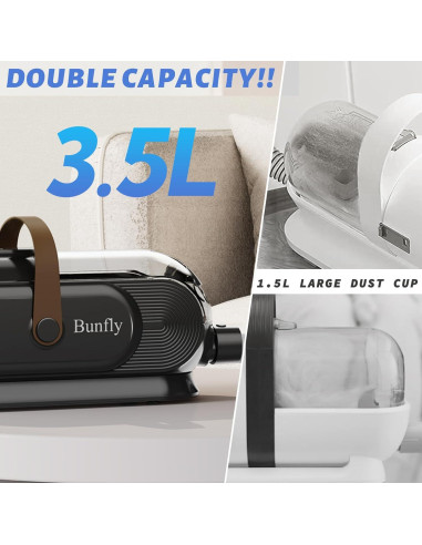 Kit de Aseo para Perros Bunfly CWMF-B con Aspiradora 13000kpa
