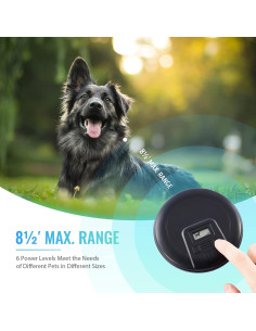 Barrera Inalámbrica para Mascotas CO-Z HT-28 Ajustable 1.2-2.6m 2