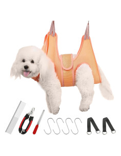 Arnés de Acicalamiento Guzekier para Gatos y Perros S