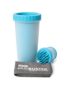Kit de Limpieza para Mascotas Dexas MudBuster Grande Azul