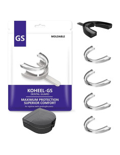 Protector Bucal Moldeable KOHEEL GS para Bruxismo - 5 Unidades