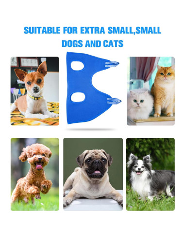 Arnés de hamaca Kkiimatt para mascotas XXS azul 10 en 1