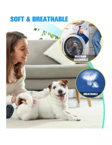 Arnés de hamaca Kkiimatt para mascotas XXS azul 10 en 1