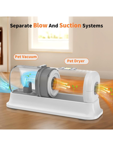 Aspiradora y Secador de Perros Toogoer 6 en 1 16000Pa