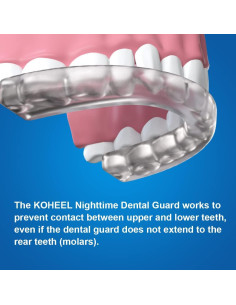 Protector Bucal Moldeable KOHEEL GS para Bruxismo - 5 Unidades 2