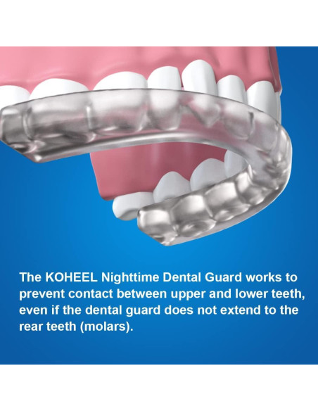 Protector Bucal Moldeable KOHEEL GS para Bruxismo - 5 Unidades