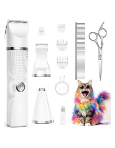 Kit Cortadora de Pelo para Gatos Bautrium YP-7702 3 en 1