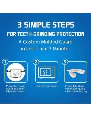 Protector Bucal Moldeable KOHEEL GS para Bruxismo - 5 Unidades