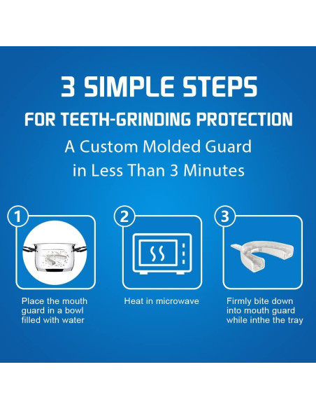 Protector Bucal Moldeable KOHEEL GS para Bruxismo - 5 Unidades