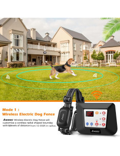 Sistema de Cerca Inalámbrica para Perros Aweec 2025 2 en 1 2