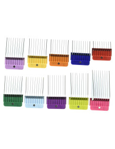 Kit de 10 Peines Guía Acero Inoxidable Oster para Mascotas