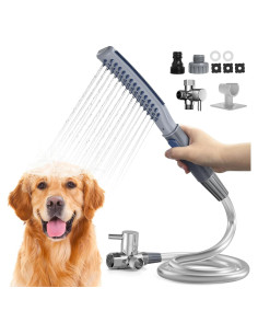 Ducha para Perros Shandus con Manguera 2,44 m y 3 Modos