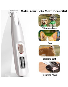 Cortadora de Uñas Eléctrica Cofiabby para Perros y Gatos 2