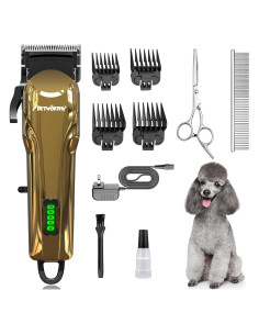 Kit de Aseo para Perros Petworthy Oro Platinado 2000mAh